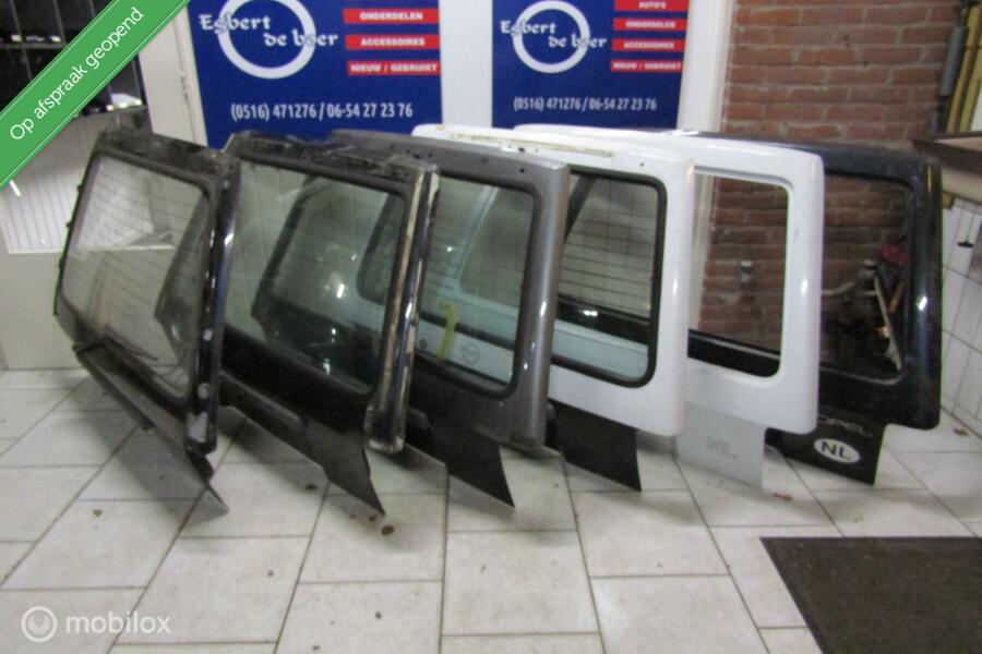 6x Achterklep opel corsa A ,ook gsi