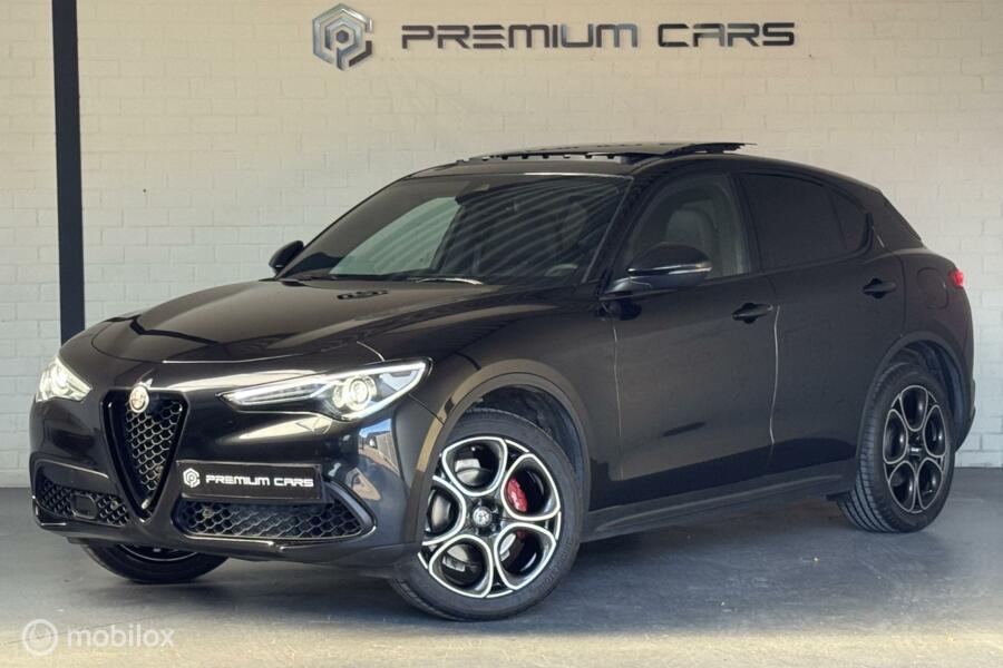 Alfa Romeo Stelvio 2.0 T AWD 280PK Pano Keyless 20" Cam