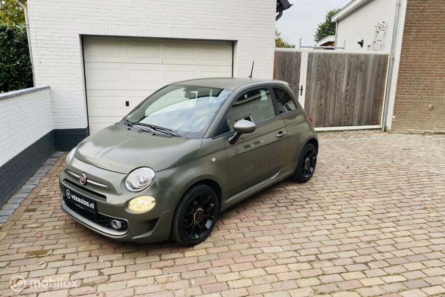 Fiat 500 1.2 Sport Mat Groen/Leer/16inch/Groot scherm