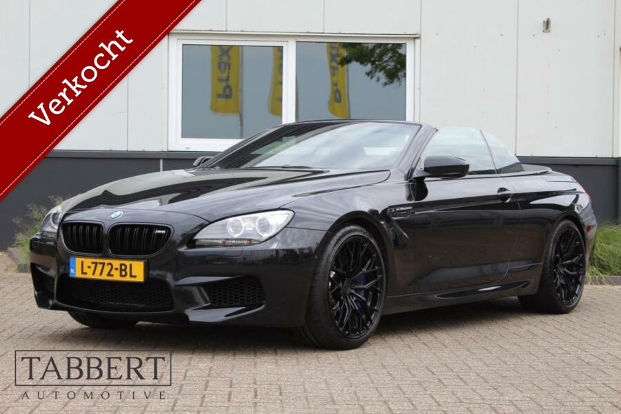 BMW 6-serie Cabrio M6 F12 B&O HUD Zwart