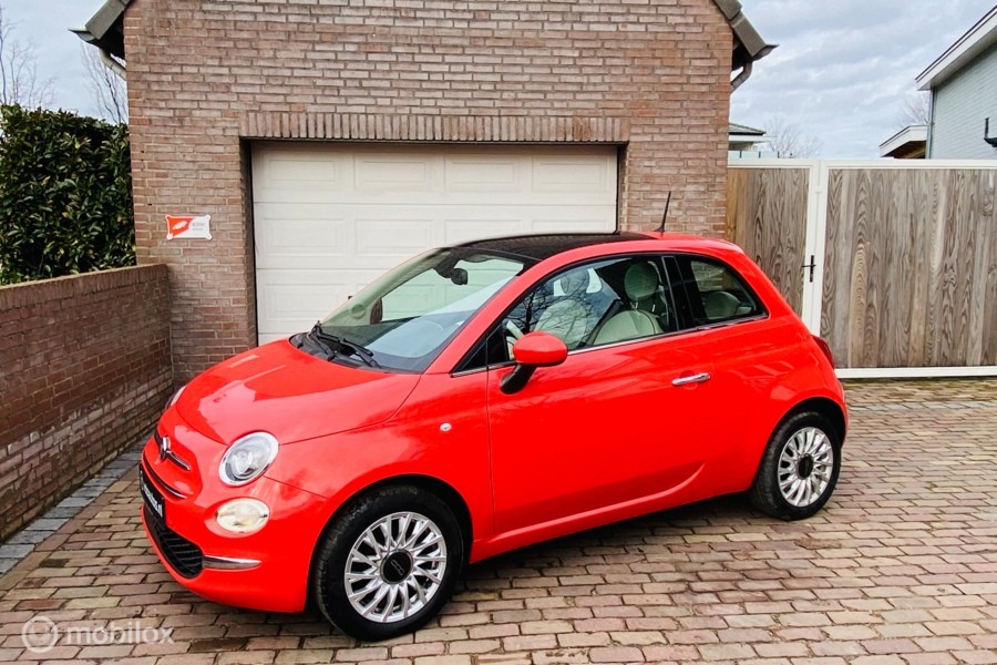 Fiat 500 1.2 Lounge/Pano/Airco/PDC