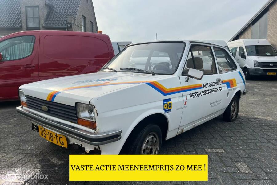 Ford Fiesta 1.1 L Bravo PRIJS IS INCL. BTW ! SCHUURVONDST ZIE OMSCHRIJVING !!!!