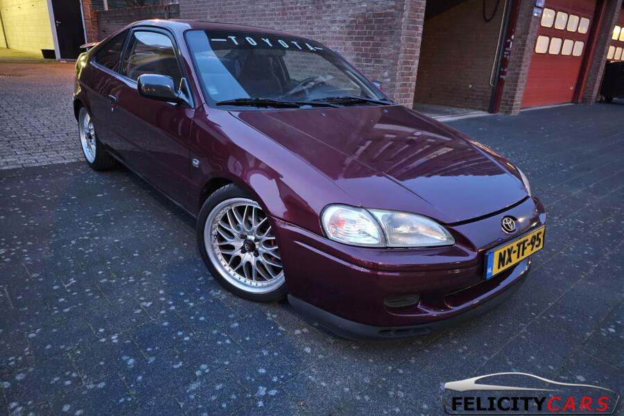 Toyota Paseo 1.5i GT sportvelgen getuned nap