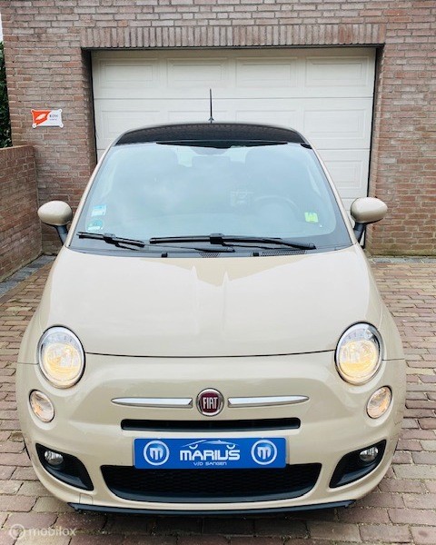Fiat 500 1.2 Sport  2013 Cappuccino kleur 70.668 km
