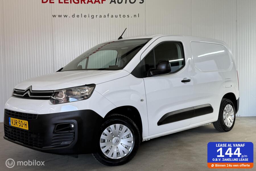 Citroen Berlingo bestel 1.5 BlueHDI [Carplay,3 Pers,schuifdeur]