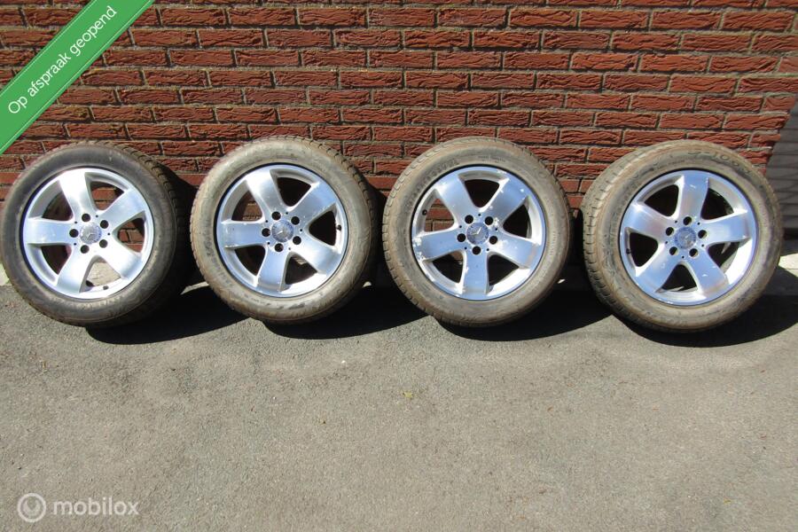 Sportvelgen set mercedes E klasse etc in 16 inch met banden