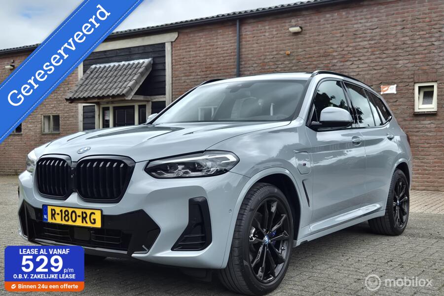 BMW X3 xDrive30e Business Edition Plus M-Sport Trekhaak Pano Head/Up Adap Cruise Leder Garantie 14 maanden