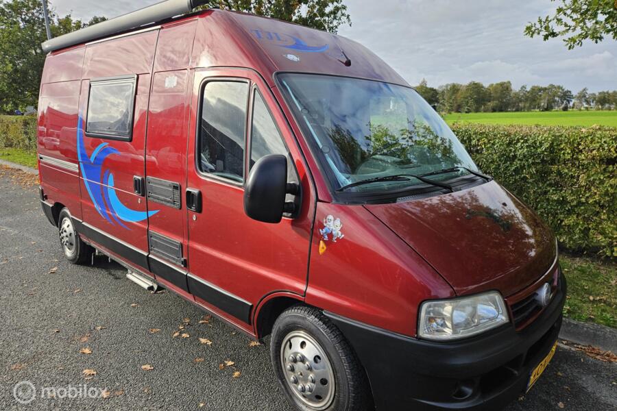 Fiat Ducato TJL 2.3 JTD 110pk ☆Kachel, vastbed, Toilet☆