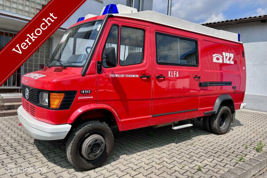 Mercedes 410  4x4      14900 km Brandweer camper