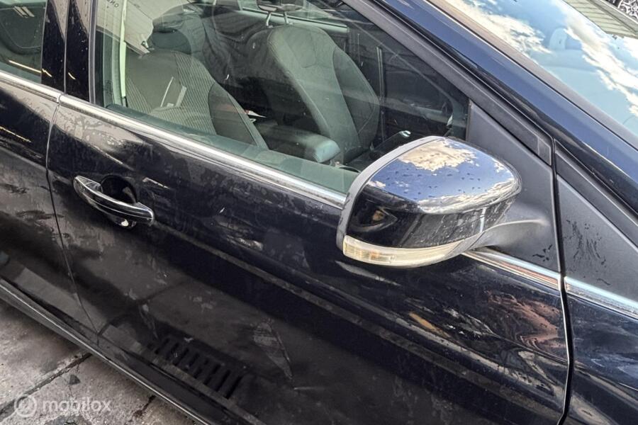 Voordeur rechts  zwart Ford Focus III ('11-'18)