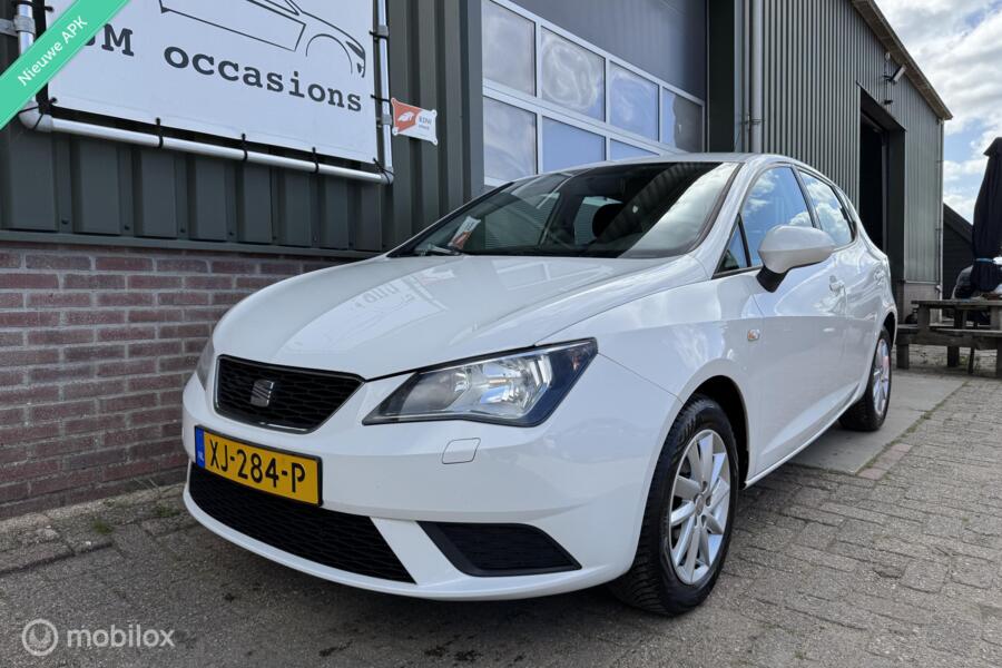 Seat Ibiza 1.2 Style|Airco|Stoel vw|Navi|Lm velgen|APK Nieuw|