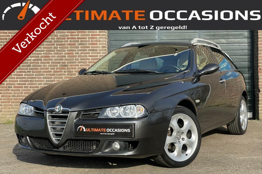 Alfa Romeo 156 Sportwagon 2.0 JTS Selespeed Aut. / Nwe Distributie / Leder / Cruise / Clima / Orig. NL / Dealer Ondh.