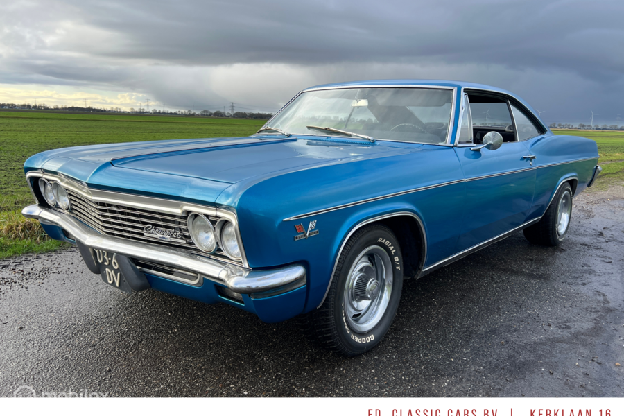 Chevrolet Impala Coupe met 283CL V8 motor en LPG installatie