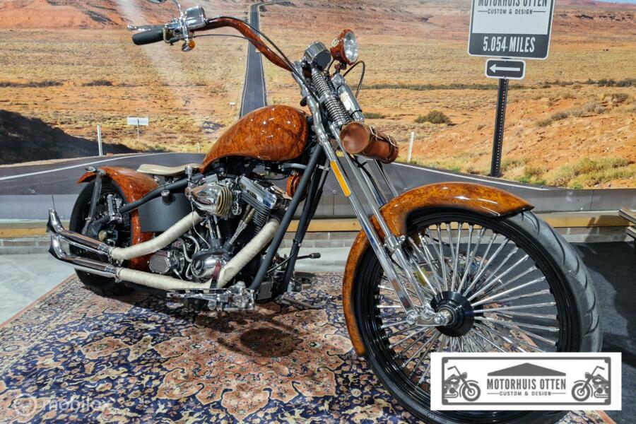 CHOPPER Harley Hardtail eigenbouw zelfbouw