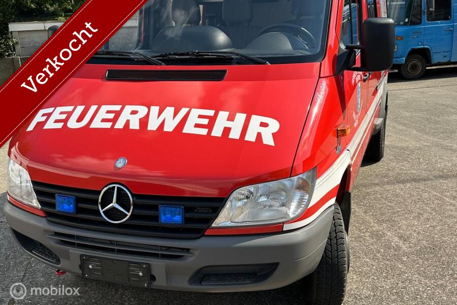 Mercedes Sprinter 416cdi  4x4  Brandweer 8.115 km perfect