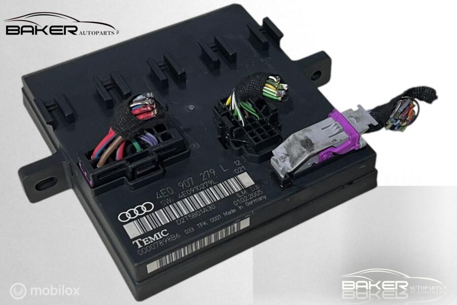 BCM -module Audi A8 D3 3.7 quattro ('02-'10) 4E0907279L