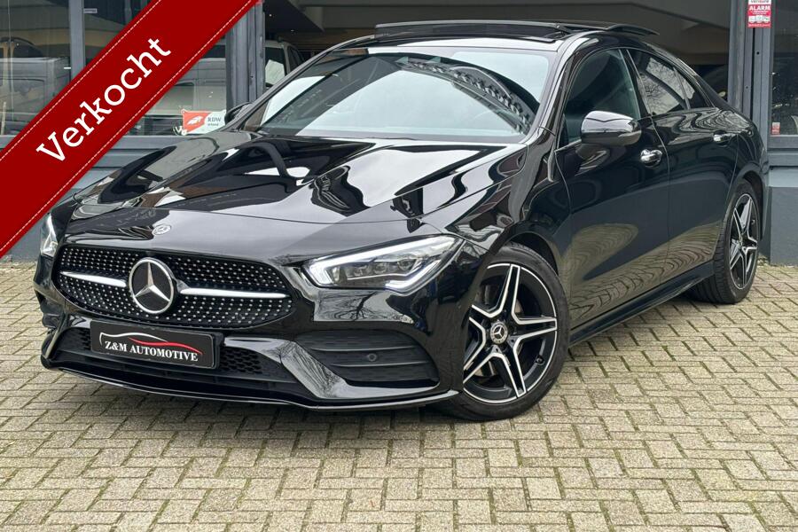 Mercedes CLA-klasse 200 AMG Night Pakket Pano  Alle Opties