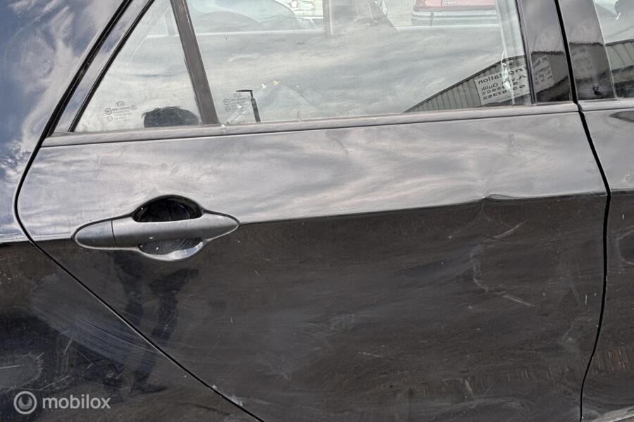 Achterdeur rechts rechtsachter zwart Kia Picanto II '11-'17