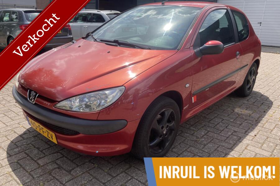 Peugeot 206 1.4 Pop' Art// APK /// INRUILKOOPJE //