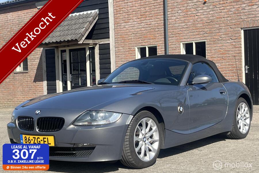 BMW Z4 Roadster 2.5i Executive Leder  Xenon Airco Zeer Mooi