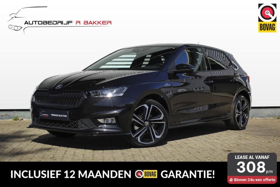 Skoda Fabia 1.0 TSI Monte Carlo // 110PK | Winter Pack | Eerste lak | CarPlay & Android Auto | App Connect navigatie | LED | 18 inch