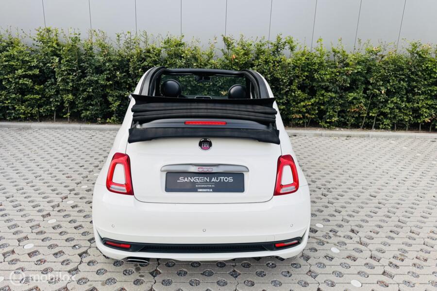 Fiat 500 C 0.9 TwinAir Turbo Sport Cabrio Leer Navi 16 inch
