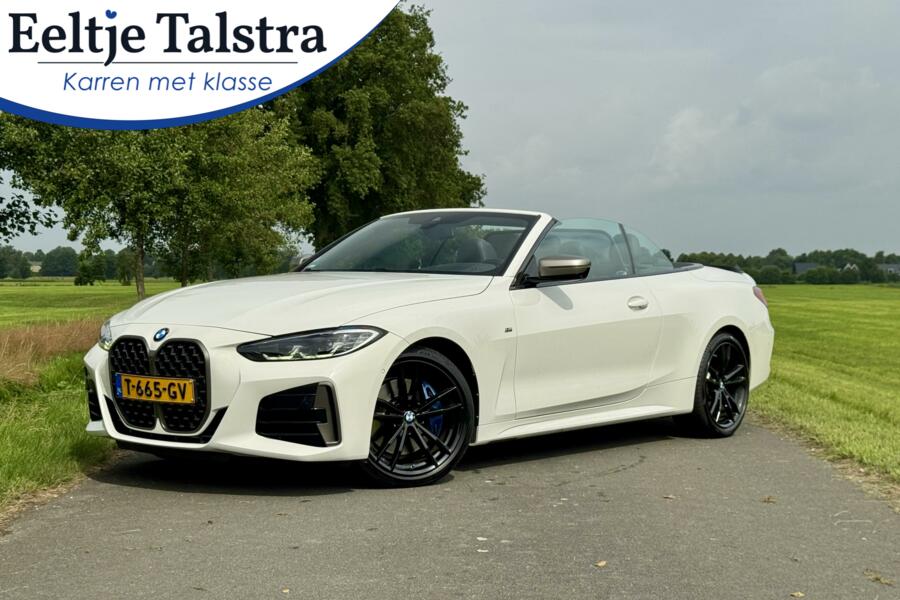 BMW M440i Cabrio xDrive High Executive|Nekverwarming|Carplay|O.h. contract|Topstaat!