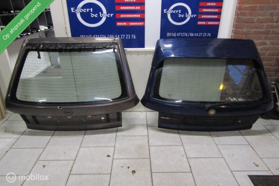 6x Achterklep opel astra f hatchback ,ook gsi