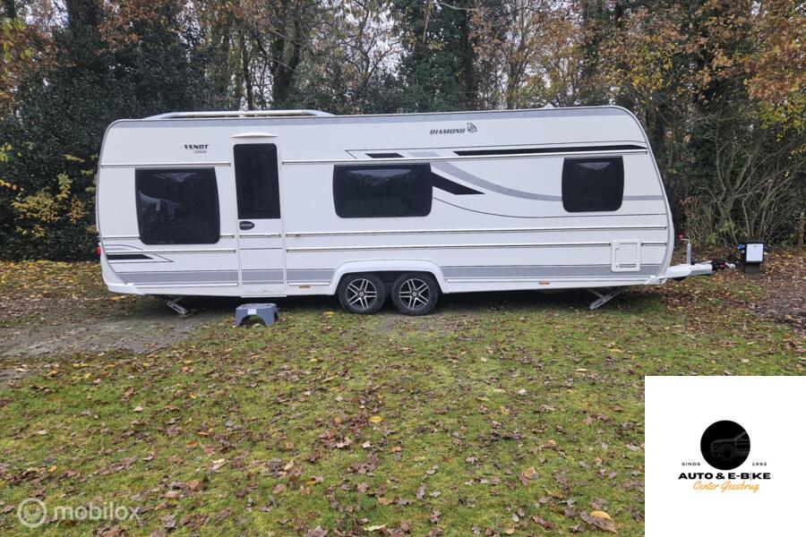 Fendt Caravan Diamand 650 SG 2018 nette caravan BOMVOL