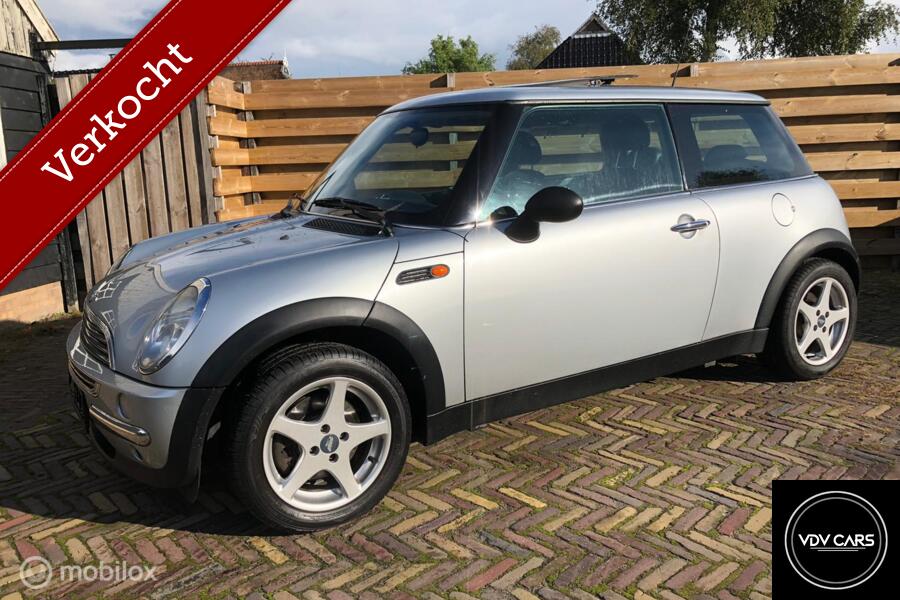 Mini One 1.6i 16V 90pk Salt, Elec. Panoramadak, 1/2 leer