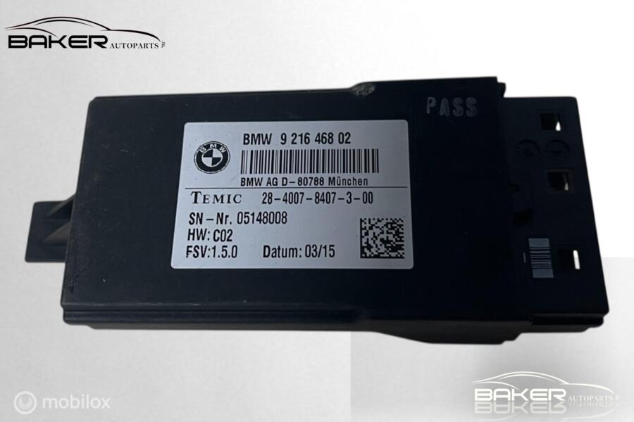 Stoelmodule BMW 3-serie F30 F31 ('12-'15) 921646802