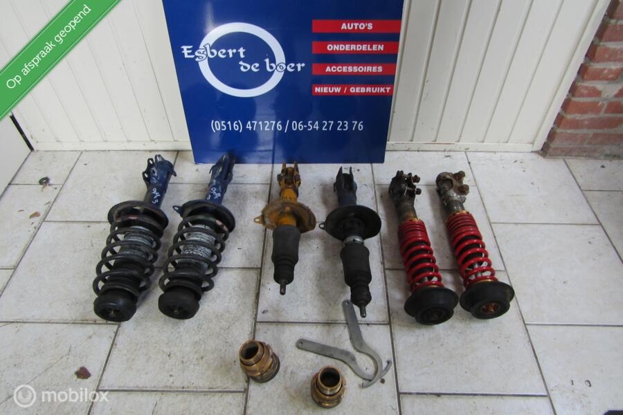 6x Veerpoot golf 2 / 3 caddy 2 corrado seat ibiza
