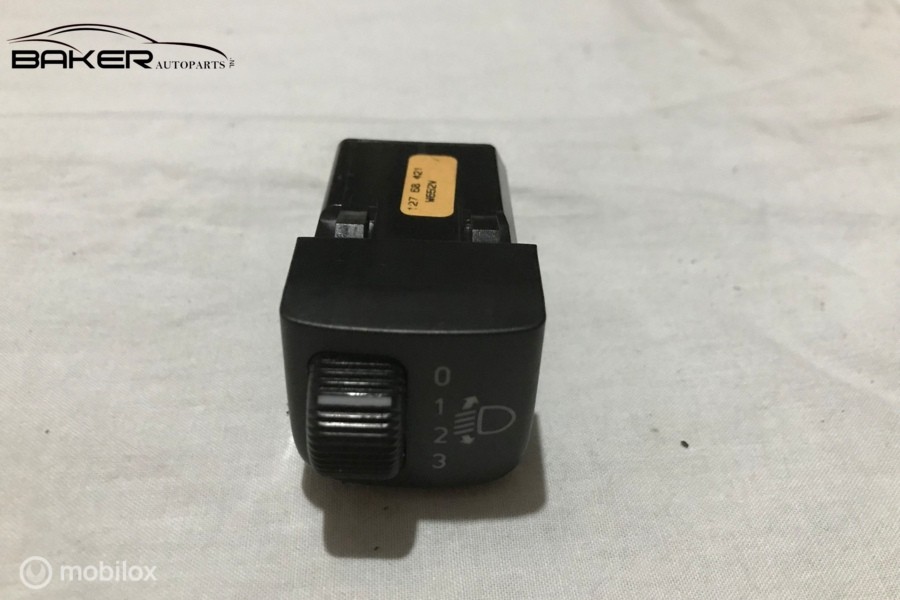 Schakelaar koplamphoogte Saab 9-5 ('97-'11) 12768421