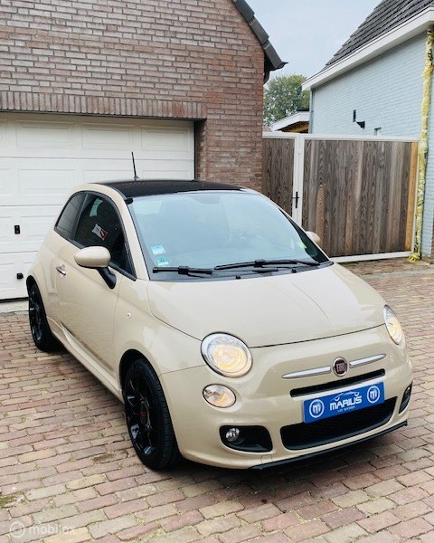 Fiat 500 1.2 Sport  2013 Cappuccino kleur 70.668 km