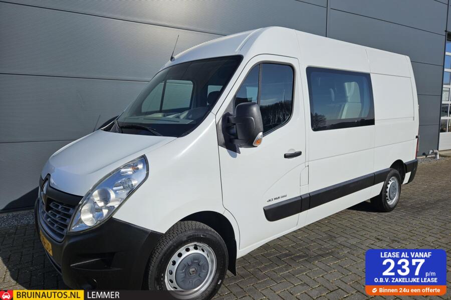 Renault Master 2.3 dCi L2H2 DC 146pk Airco Navi 6-pers