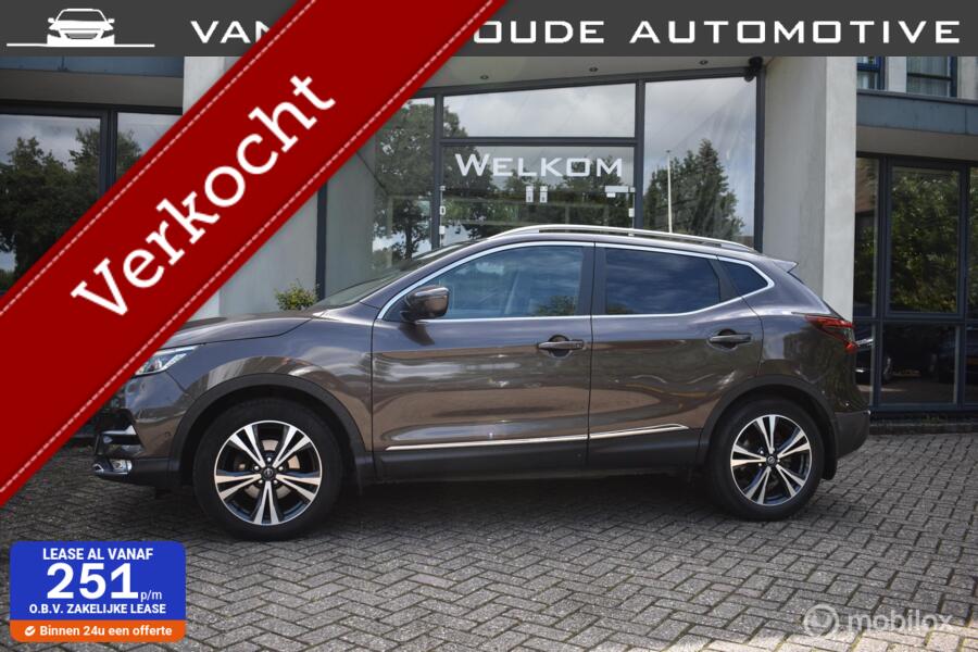 Nissan Qashqai 1.2 Tekna + LEER TREKHAAK LED