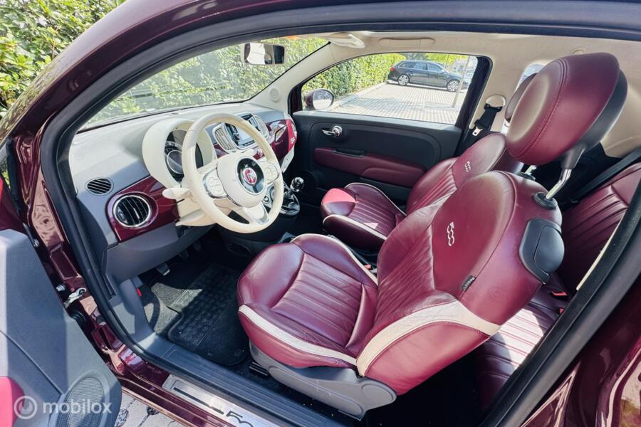 Fiat 500 1.2 Lounge Leer Pano Airco 16 inch