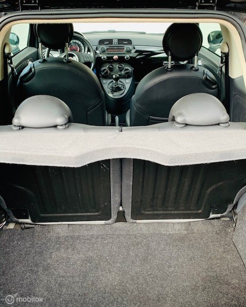 Fiat 500 1.2 Lounge Leer Mistlampen LM Velgen panorama dak