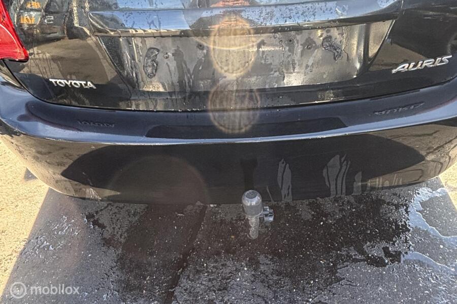 Achterbumper zwart Toyota Auris I ('07-'12)