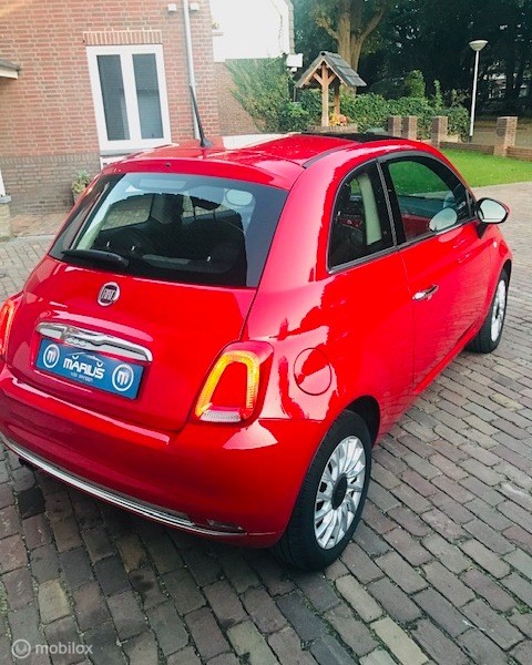 Fiat 500 1.2 lounge topconditie Panorama enz