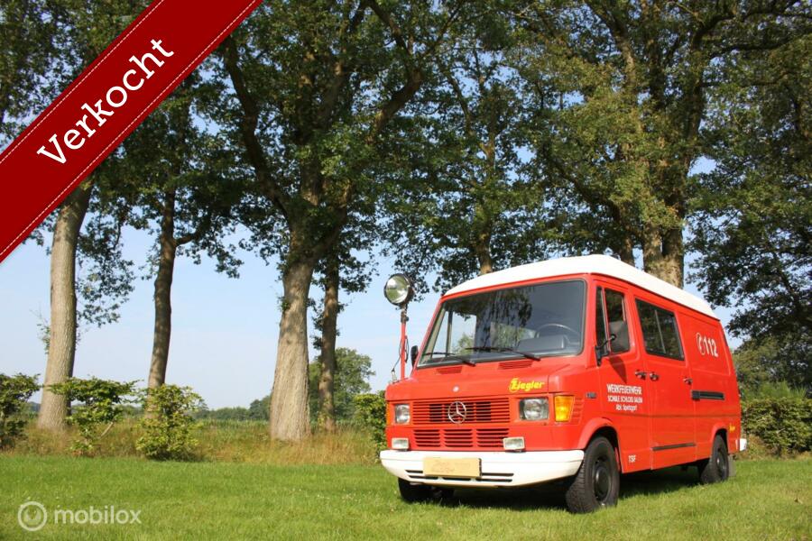 Verkocht Mercedes 310 benzine 1986 brandweer 21300 km