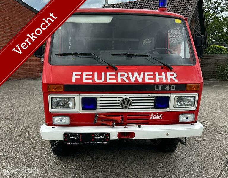 Volkswagen LT 4x4 TD 1988  brandweer expeditie
