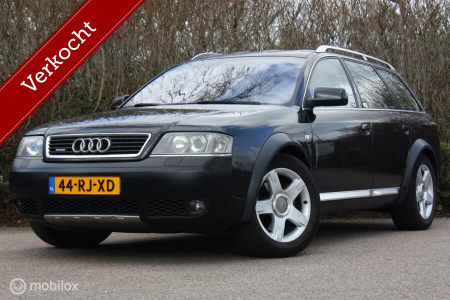 UNIEKE YOUNGTIMER Audi A6 Allroad Quattro 4.2 V8 300pk AUT