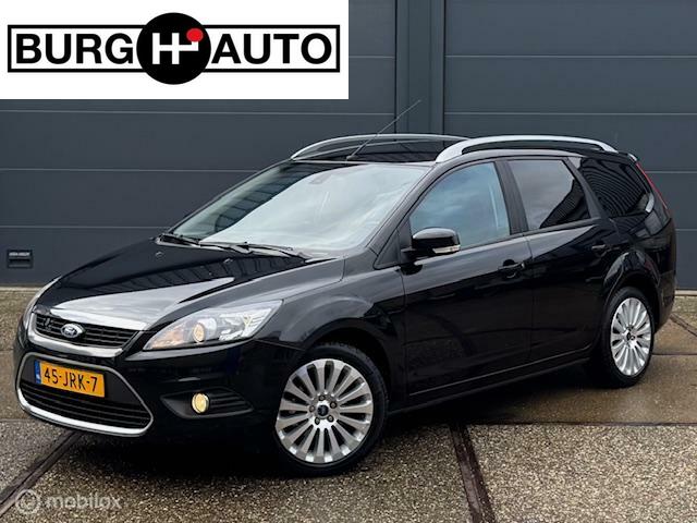 Ford Focus Wagon 1.8 Titanium Flexi Fuel - ECC - CRUISE CONTROLE - LMV - NAVI - AFL - VERWARMDE VOORRUIT -  ELEKTR. RAMEN + SPIEGELS - CPV - 2E EIGENAAR - NL AUTO - NAP - APK T/M 30-07-2025 -