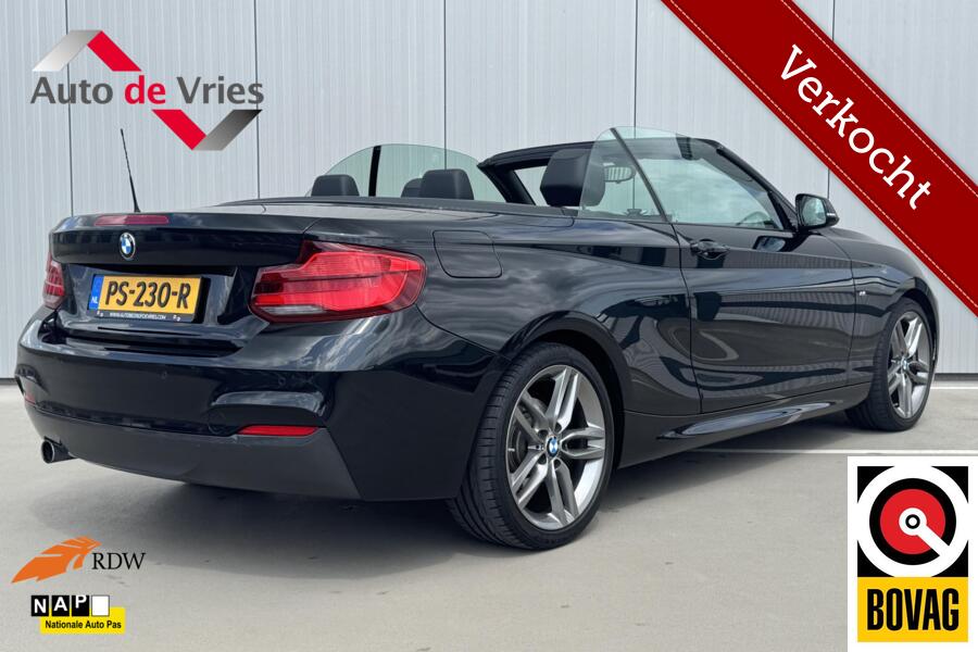 BMW 2-serie Cabrio 218i High Executive M-Sport|NL-Auto