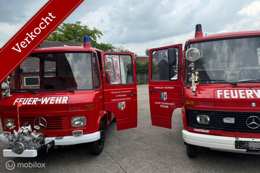 Verkocht Mercedes 508 Hoog D Bandweer 20300 kilometer Camper