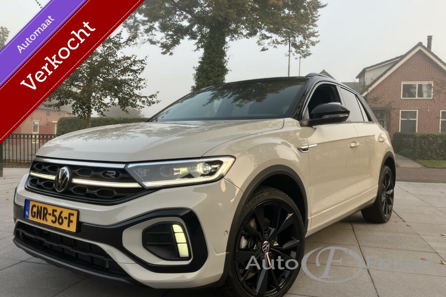 Volkswagen T-Roc 1.5 TSI  3X R-Line Business+ PANO DSG AFN HAAK ECC CAMERA ACC BEATS AUDIO LINE ASSIST IQ-LICHT START/STOP ALL SEASON  STUUR STOEL VERWARMING