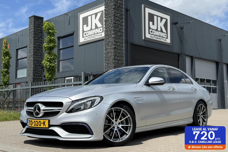 Mercedes C-klasse AMG 63 Edition 1 | Burmester | Memory | HU | Keyless | Etc