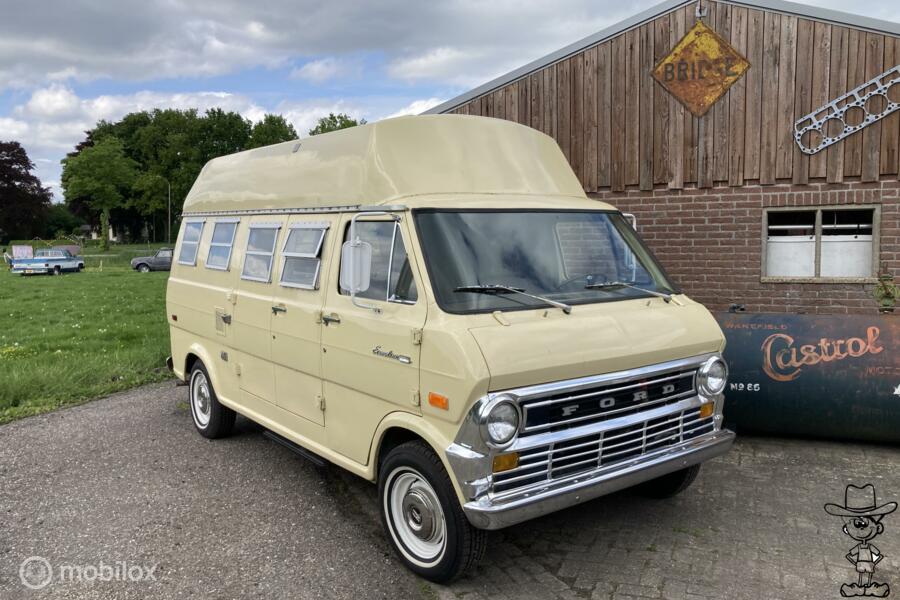 Ford USA Econoline  Camper v8 van belastingvrij