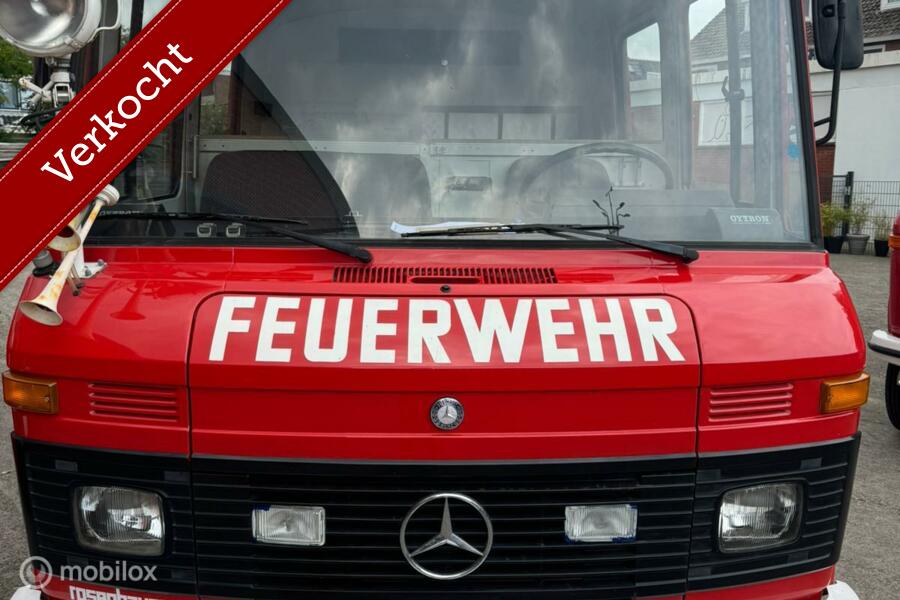 Verkocht Mercedes 508 Hoog D Bandweer 20300 kilometer Camper